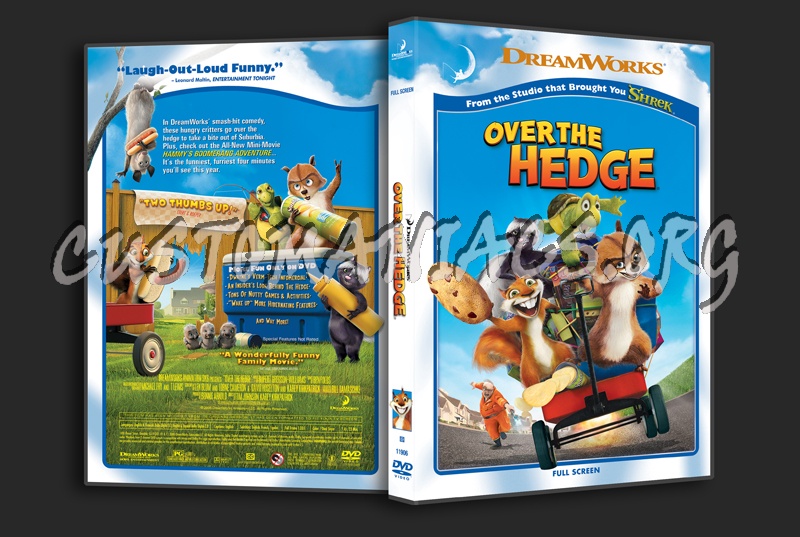 Over the Hedge dvd cover