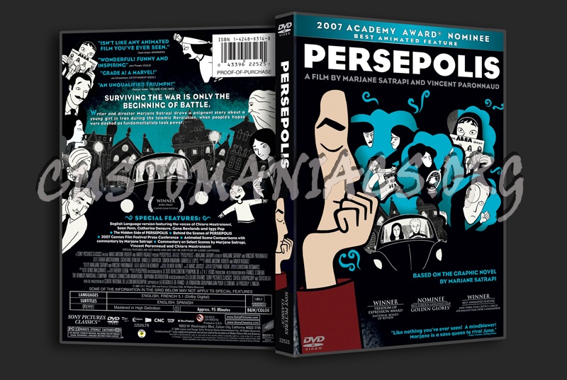 Persepolis dvd cover