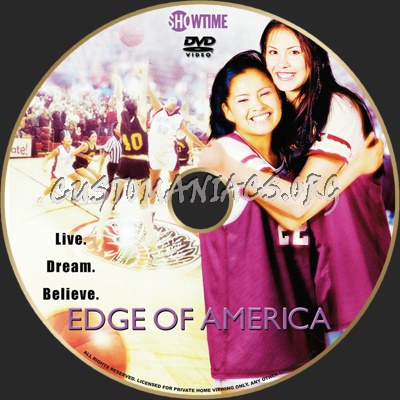 Edge Of America dvd label