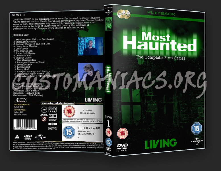 Most Haunted dvd cover