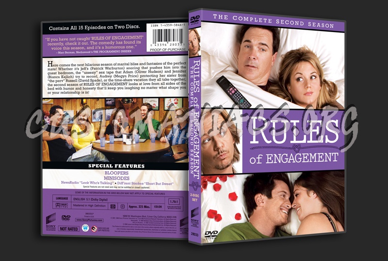 Rules of Engagement Season 2 dvd cover