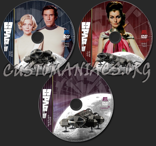 Space 1999 - TV Collection dvd label