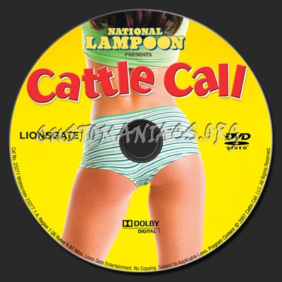 National Lampoon's Cattle Call dvd label