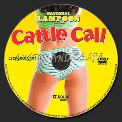 National Lampoon's Cattle Call dvd label