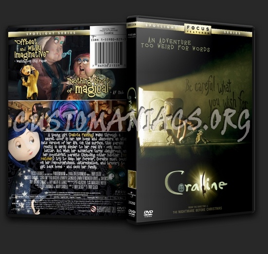 Coraline dvd cover