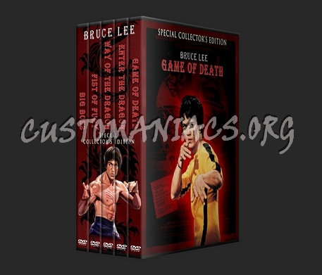 Bruce Lee - Big boss/fist fury/dragon/game of death dvd cover