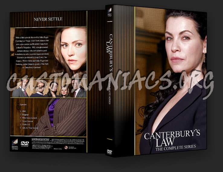 Canterbury's Law - TV Collection dvd cover