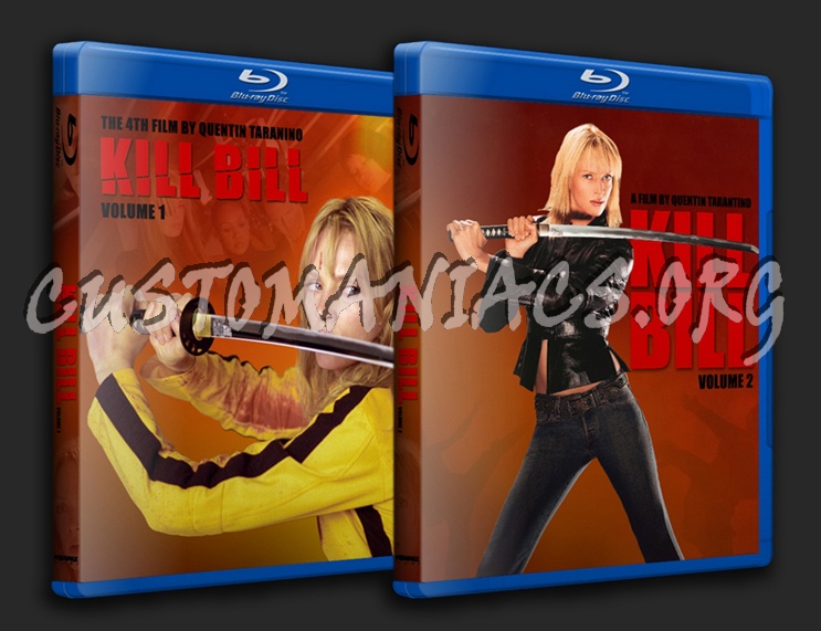 Kill Bill Collection blu-ray cover