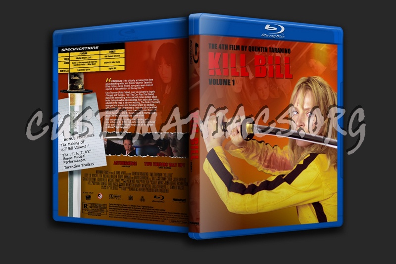 Kill Bill Collection blu-ray cover