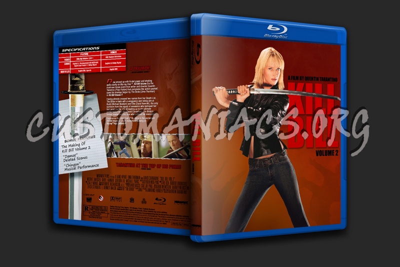 Kill Bill Collection blu-ray cover