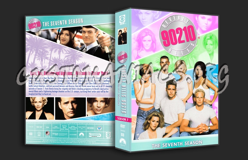 Beverly Hills 90210 Season 7 dvd cover
