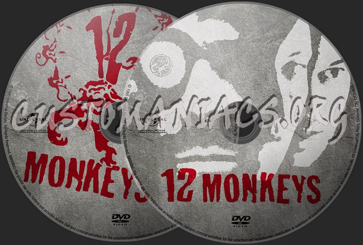 12 Monkeys dvd label