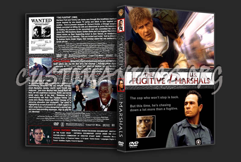 The Fugitive / U.S. Marshals Double Feature dvd cover