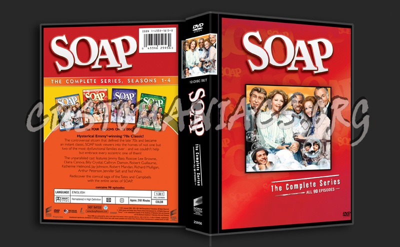 Soap The Complete Series dvd cover