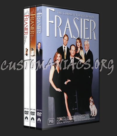 Frasier Series 1, 3 & 4 dvd cover