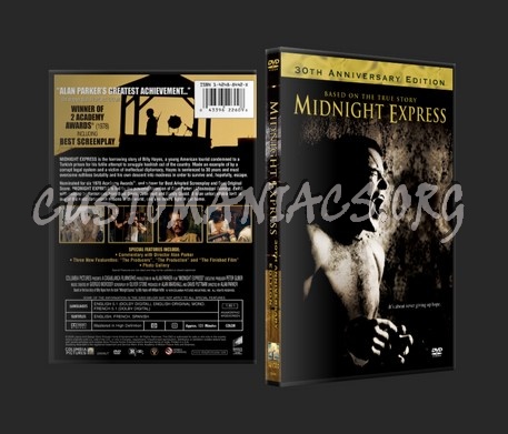 Midnight Express (30th Anniversary Edition) dvd cover