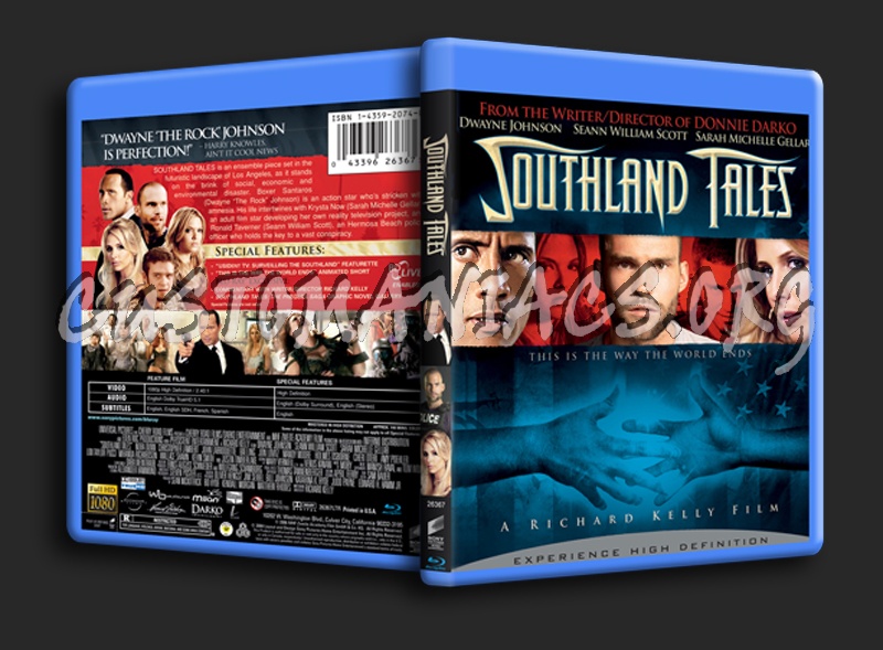 Southland Tales blu-ray cover
