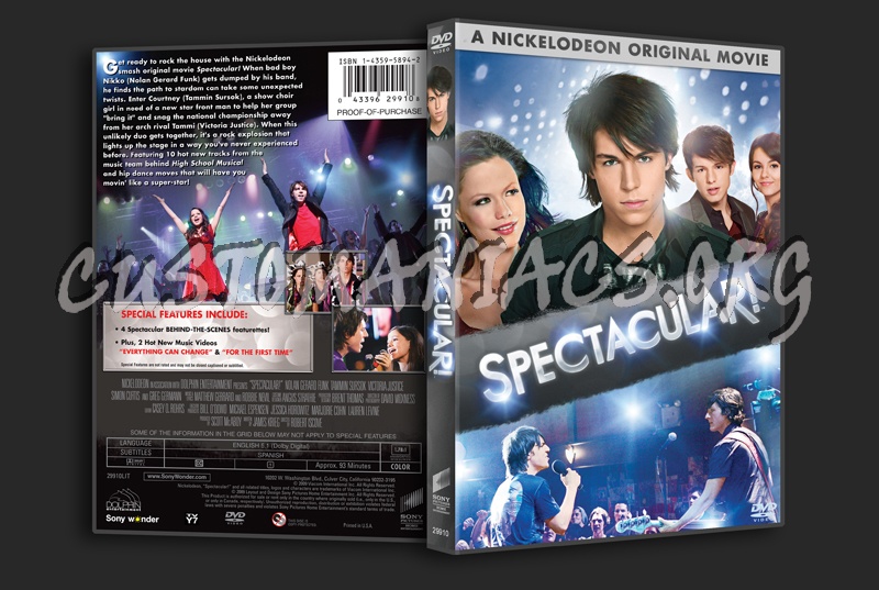Spectacular! dvd cover
