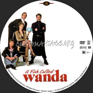 A Fish Called Wanda dvd label