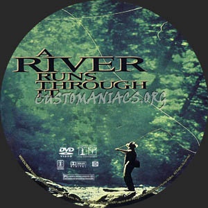 A River Runs Through It dvd label