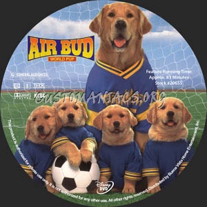 Air Bud World Pup dvd label