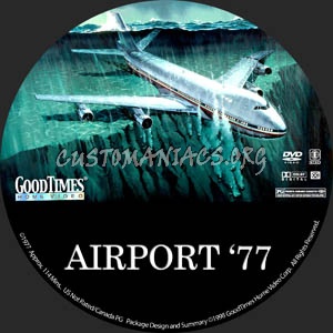 Airport '77 dvd label