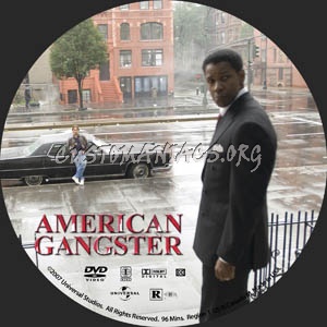 American Gangster dvd label