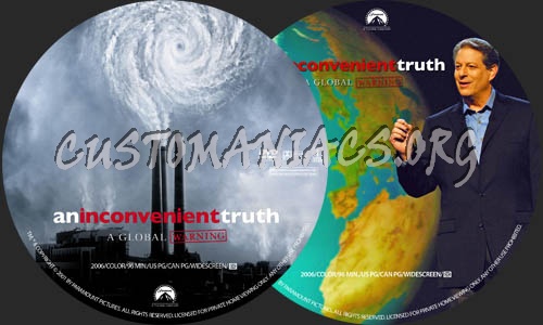 An Inconvenient Truth dvd label