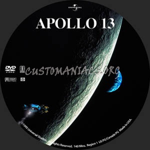 Apollo 13 dvd label