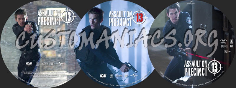 Assault on Precinct 13 dvd label