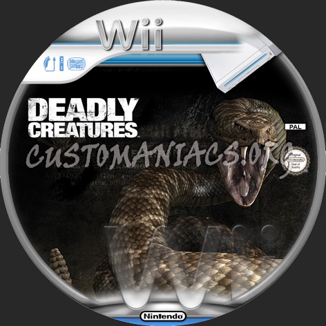 Deadly Creatures dvd label