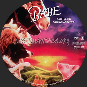Babe dvd label