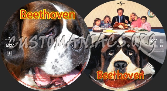 Beethoven dvd label