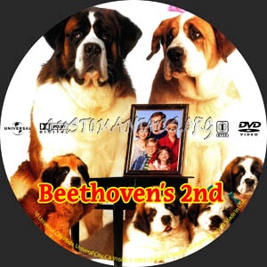 Beethoven's 2nd dvd label