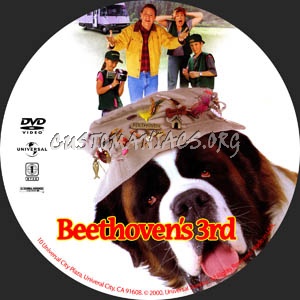 Beethoven's 3rd dvd label