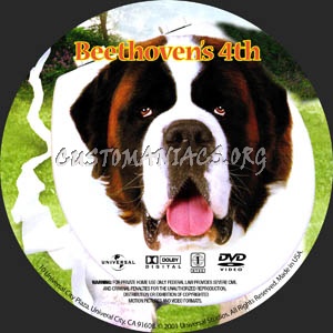 Beethoven's 4th dvd label