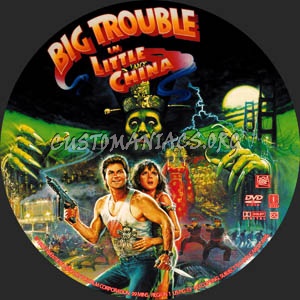 Big Trouble in Little China dvd label