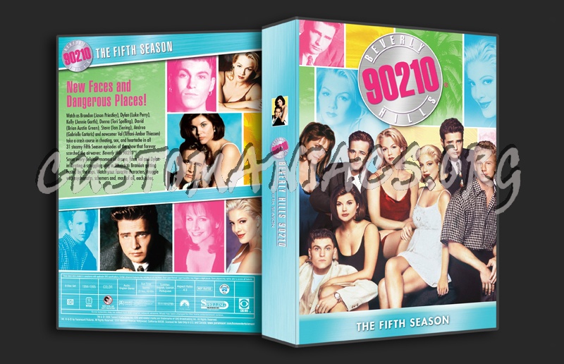 Beverly Hills 90210 Season 5 dvd cover