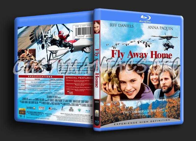 Fly Away Home blu-ray cover