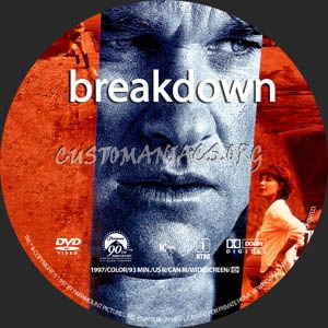 Breakdown dvd label