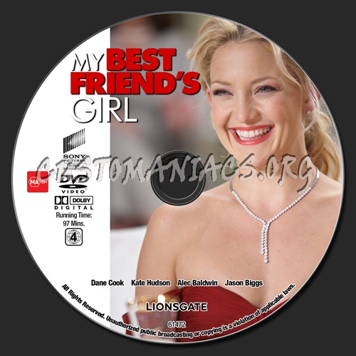 My Best Friend's Girl dvd label