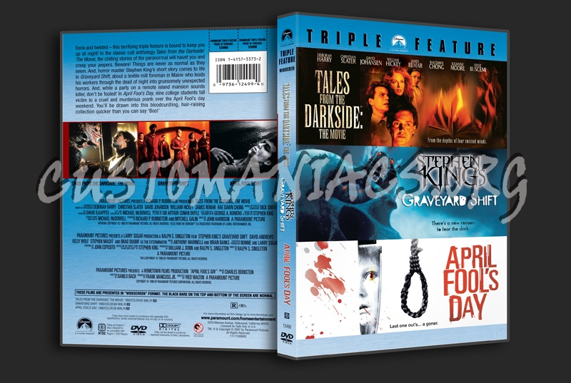 Tales from the Darkside / Graveyard Shift / April Fool's Day dvd cover