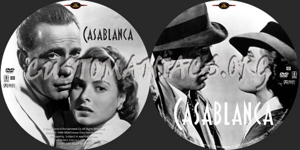 Casablanca dvd label