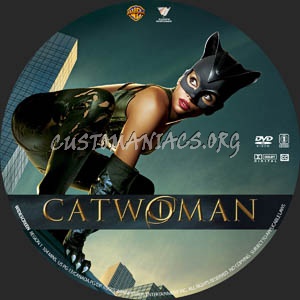 Catwoman dvd label