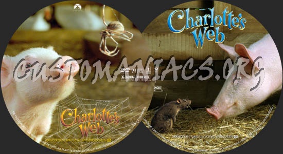 Charlotte's Web dvd label