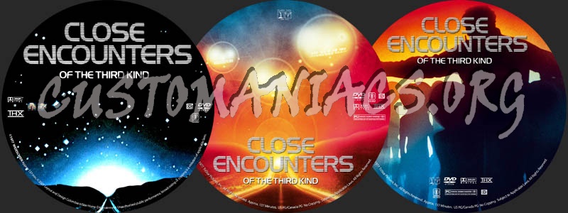 Close Encounters of the Third Kind dvd label