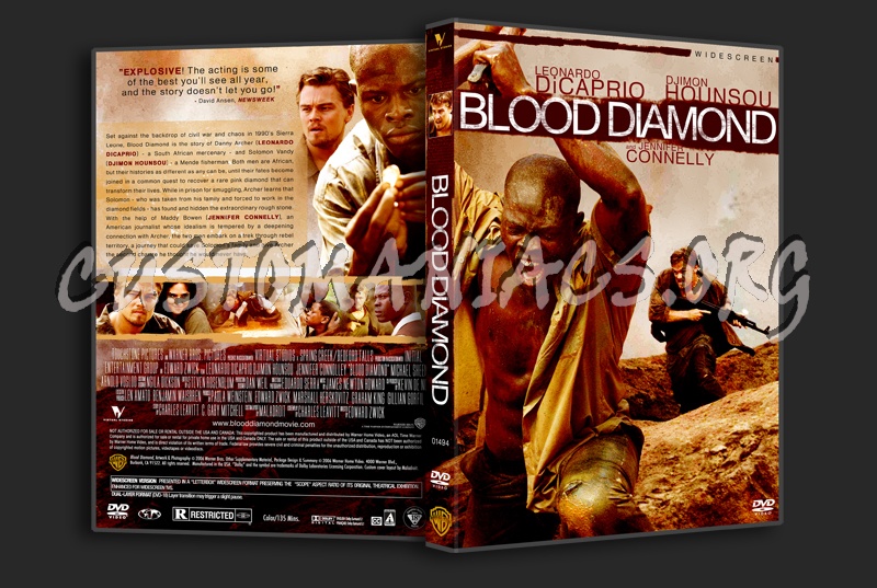 Blood Diamond dvd cover