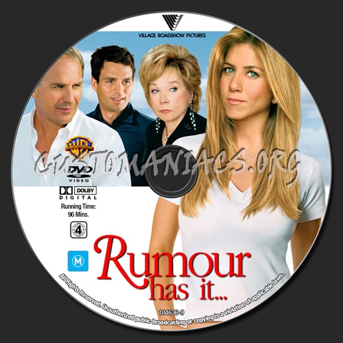 Rumour Has It (Rumor Has It) dvd label