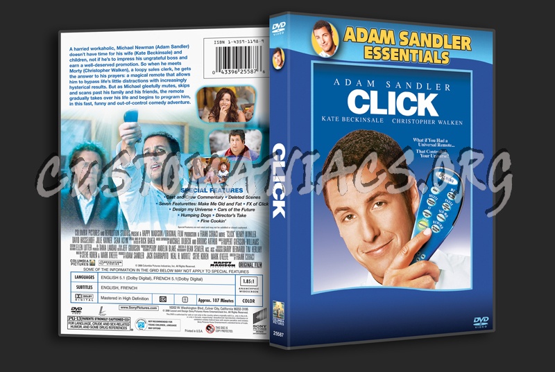 Click dvd cover