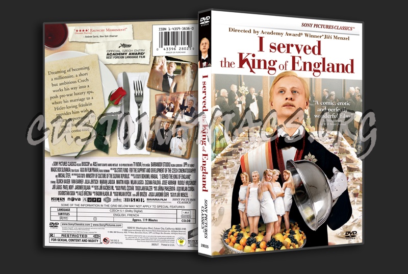 I Served the King of England dvd cover